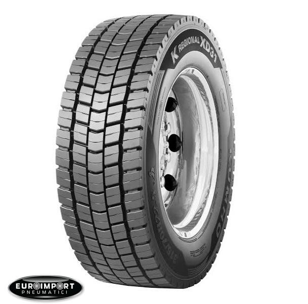 Kumho XD31  245/70 R175 136_134 M  Carico C XL  M+S